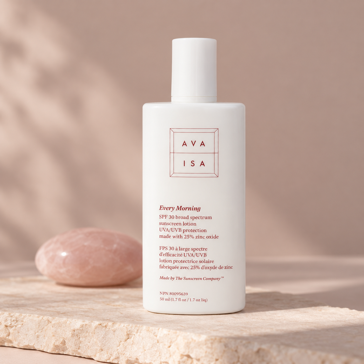 The Sun screen Company Ava Isa 30 SPF Every Morning Lotion