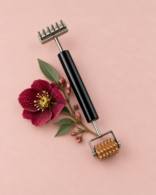 Small Rake with Toothed Brass Cylinder - Chan Beauté No. 219